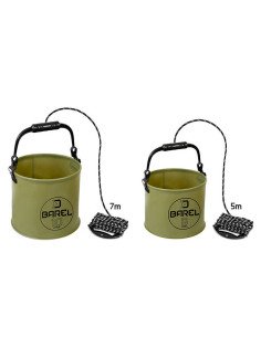 Delphin BAREL EVA-Eimer 10L + 7m Schnur Wassereimer Wasserkübel Faltbar-Tackle & Co-JJ-Fishing 2