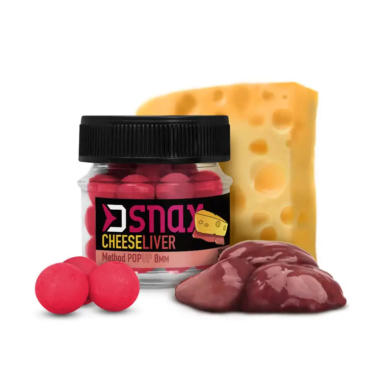 Delphin D Snax 12mm POP Up Käse Leber Köder 20g Method Feeder-Startseite-JJ-Fishing