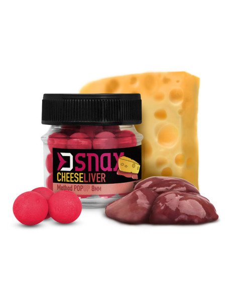 Delphin D Snax 12mm POP Up Käse Leber Köder 20g Method Feeder-Home page-JJ-Fishing