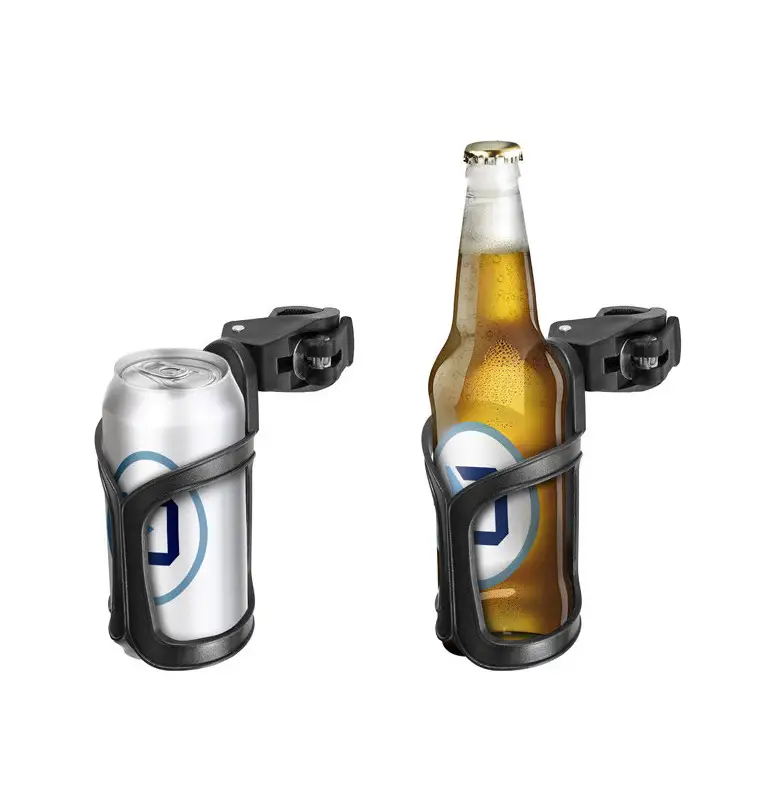 Delphin DrinxHOLD Universal-Getränkehalter Glasflasche, Dose, Plastik Flasche Halter Sessel und Bett Carpchair-Angelzubehör-J...