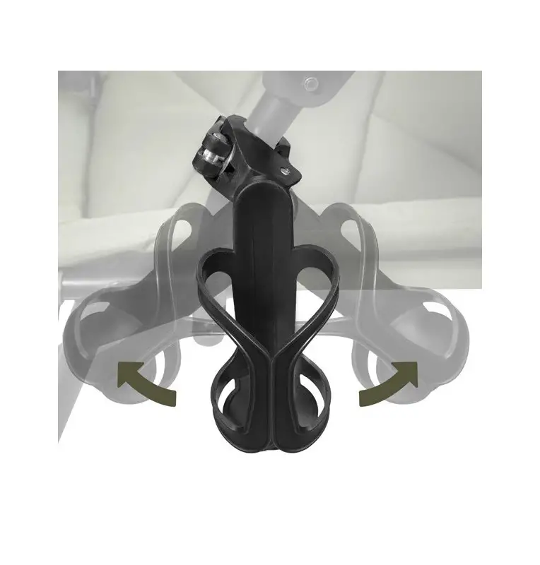 Delphin DrinxHOLD Universal-Getränkehalter Glasflasche, Dose, Plastik Flasche Halter Sessel und Bett Carpchair-Angelzubehör-J...