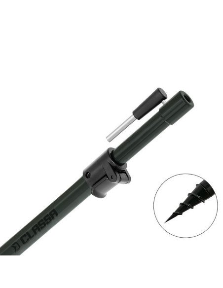 Delphin CLASSA Stick 32-50cm Bank-Stick Rutenhalter Bohrkopf Stormstick-Tackle & Co-JJ-Fishing