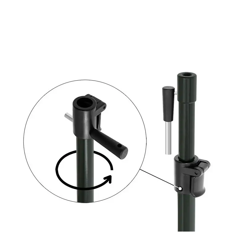 Delphin CLASSA Stick 32-50cm Bank-Stick Rutenhalter Bohrkopf Stormstick-Tackle & Co-JJ-Fishing