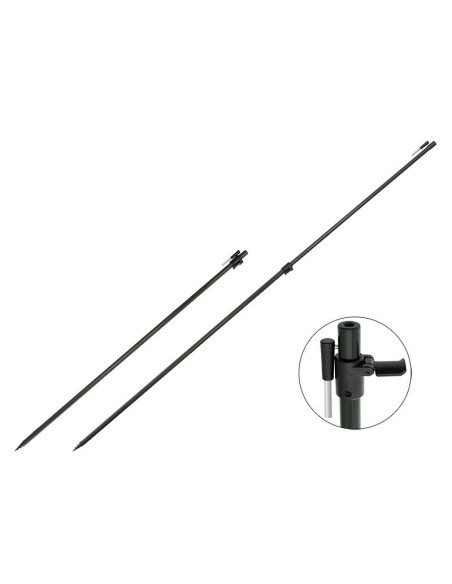 Delphin CLASSA Stick 32-50cm Bank-Stick Rutenhalter Bohrkopf Stormstick-Tackle & Co-JJ-Fishing
