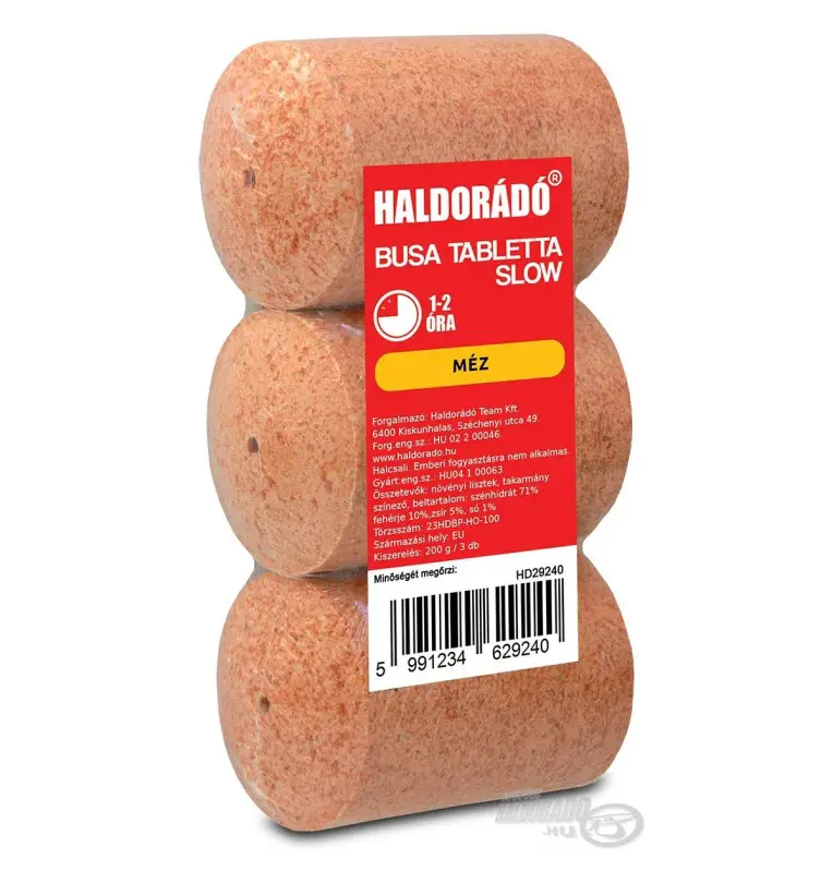 Haldorado Busa Tabletten Honig Futtertabletten Extra Smoke-Köder-JJ-Fishing