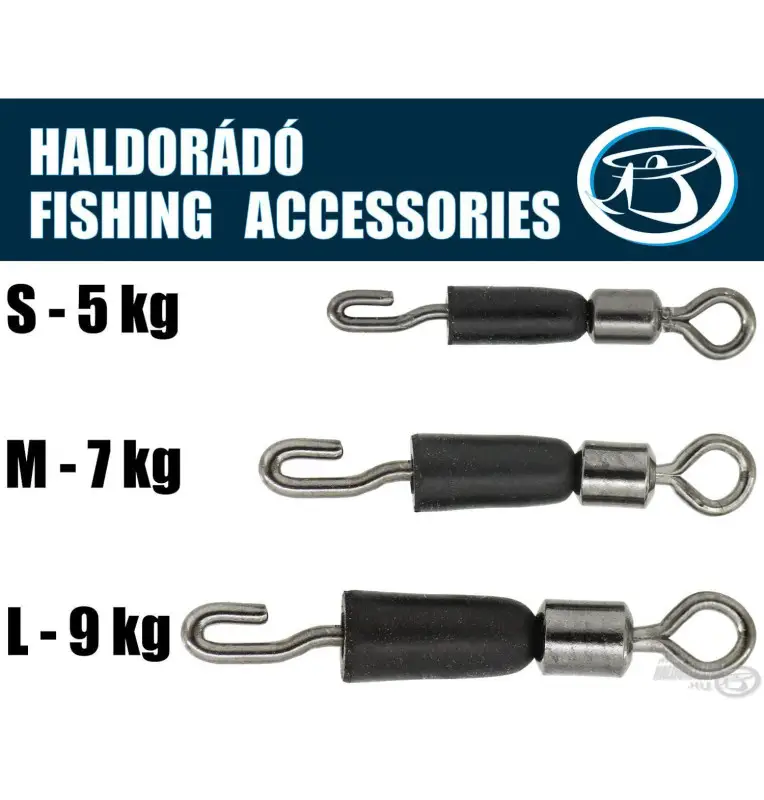 Haldorado Method Feeder L Schnellverschluss Wirbel Quick Change-Endtackle-JJ-Fishing