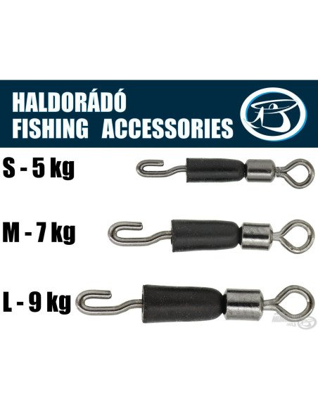 Haldorado Method Feeder L Schnellverschluss Wirbel Quick Change-Endtackle-JJ-Fishing