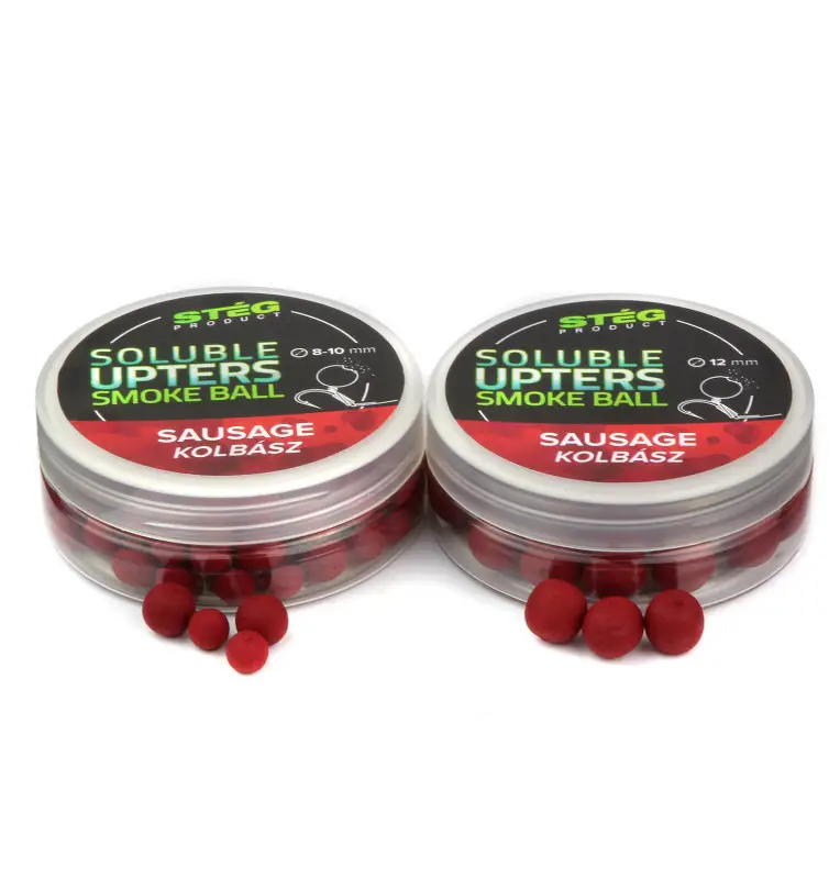 Steg Upters Smoke Ball Sausage 12mm Wafter Soluble 30g Method Feeder Köder-Köder-JJ-Fishing
