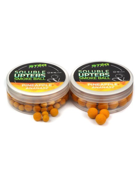 Steg Upters Smoke Ball Pineapple 12mm Wafter Soluble 30g Method Feeder Köder-Köder-JJ-Fishing