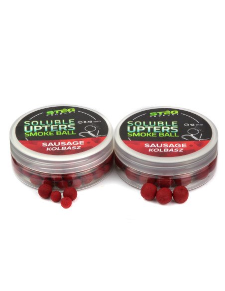 Steg Upters Smoke Ball Sausage 8-10mm Wafter Soluble 30g Method Feeder Köder-Köder-JJ-Fishing
