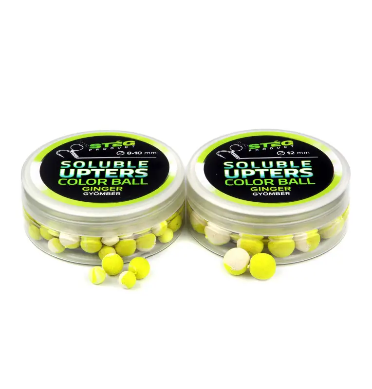 Steg Upters Color Ball Ginger 12mm Wafter Soluble 30g Method Feeder Köder-Bait-JJ-Fishing