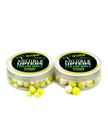 Steg Upters Color Ball Ingwer 12mm Wafter Soluble 30g Method Feeder Köder-Köder-JJ-Fishing