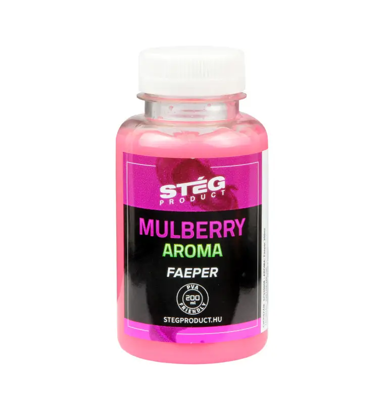 Steg Aroma Turbo Mulberry 200ml Additive PVA Friendly Method Feeder-Köder-JJ-Fishing