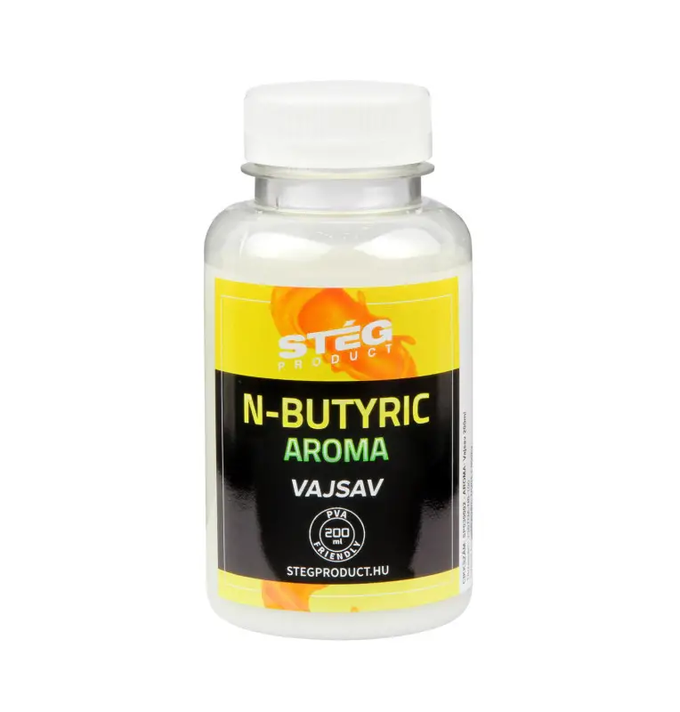 Steg Aroma Turbo N-Butyric Acid 200ml Additive PVA Friendly Method Feeder-Köder-JJ-Fishing