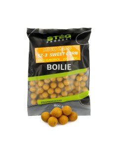 Steg High Carb SZ-3 Sweet Corn Boilies 20mm 800g Wettkampf Boilies-Köder-JJ-Fishing