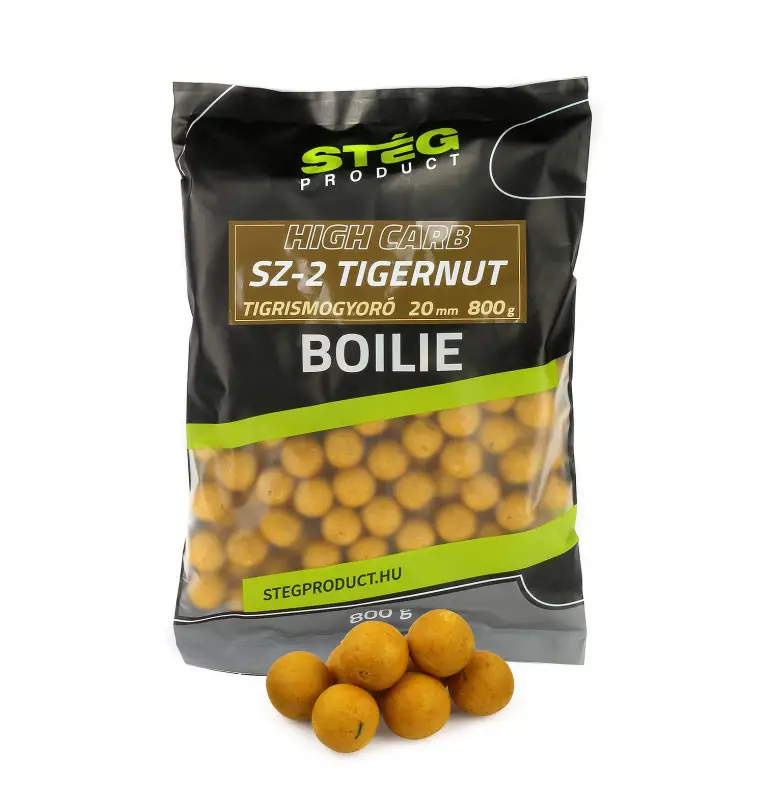Steg High Carb SZ-2 Tigernuss Boilies 20mm 800g Wettkampf Boilies-Bait-JJ-Fishing