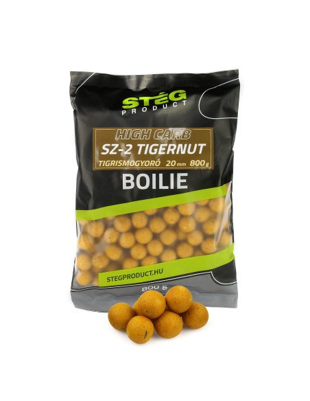 Steg High Carb SZ-2 Tigernuss Boilies 20mm 800g Wettkampf Boilies-Bait-JJ-Fishing