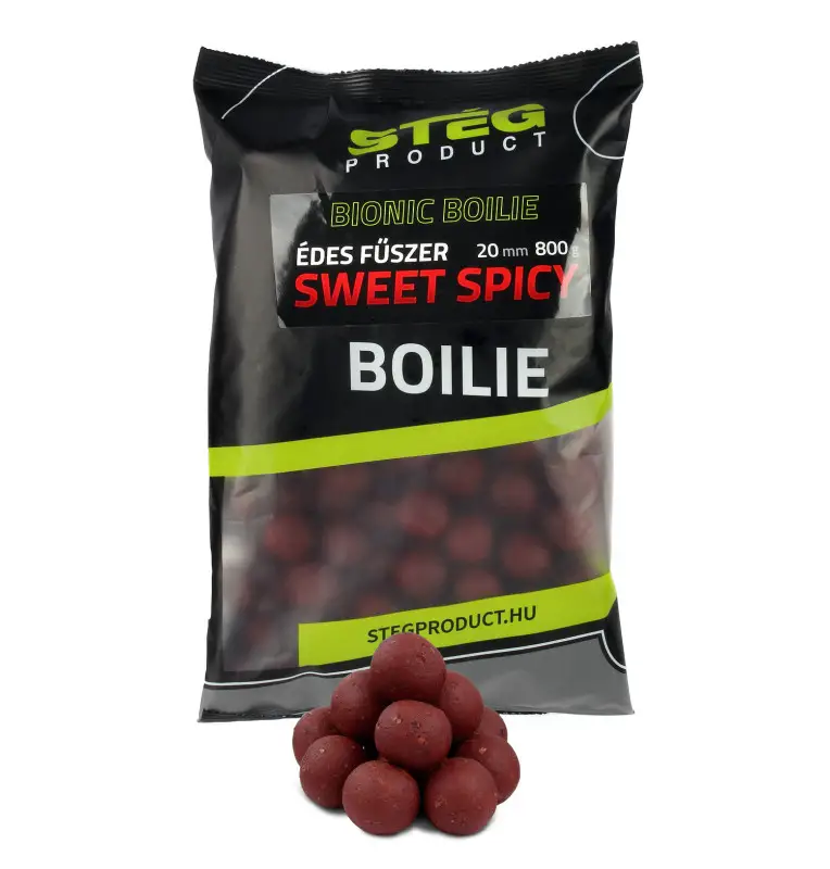 Steg Bionic Boilies Sweet Spicy 20mm 800g Wettkampf Boilies-Köder-JJ-Fishing