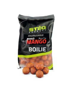 Steg Soluble Boilie Mango 24mm 1Kg Schnellauflösend Compedition Edition-Köder-JJ-Fishing