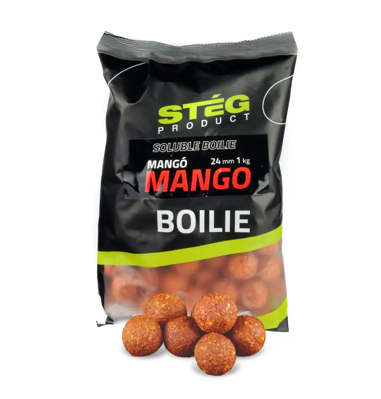 Steg Soluble Boilie Mango 24mm 1Kg Schnellauflösend Compedition Edition-Bait-JJ-Fishing