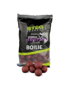 Steg Soluble Boilie Fruit Mix 24mm 1Kg Schnellauflösend Compedition Edition-Köder-JJ-Fishing
