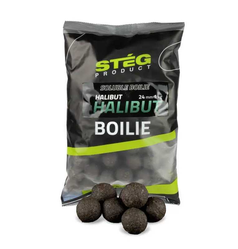 Steg Soluble Boilie Halibut 24mm 1Kg Schnellauflösend Compedition Edition-Köder-JJ-Fishing