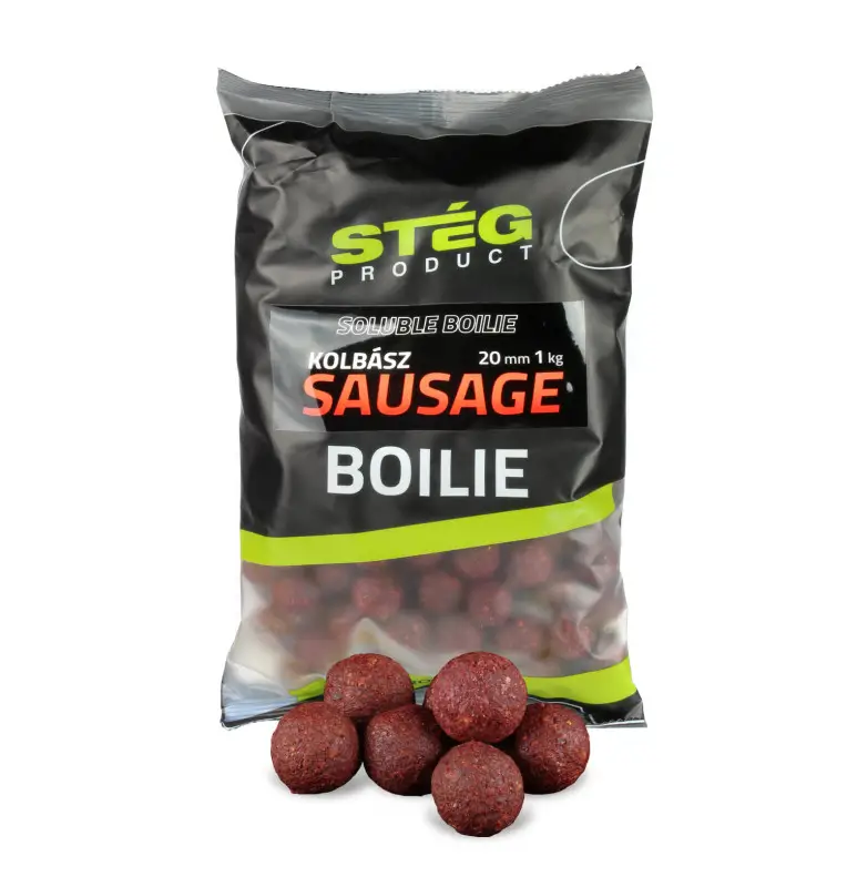 Steg Soluble Boilie Sausage 20mm 1Kg Schnellauflösend Compedition Edition-Köder-JJ-Fishing
