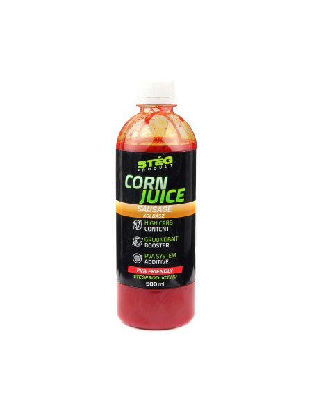 Steg Corn Juice Sausage 500ml Method Feeder PVA Friendly High Carb-Bait-JJ-Fishing