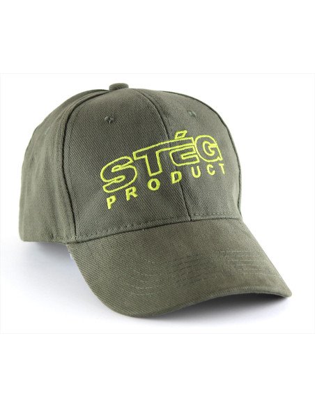 Steg Baseball Kappe Grün Team Cap Method Feeder-Bekleidung-JJ-Fishing
