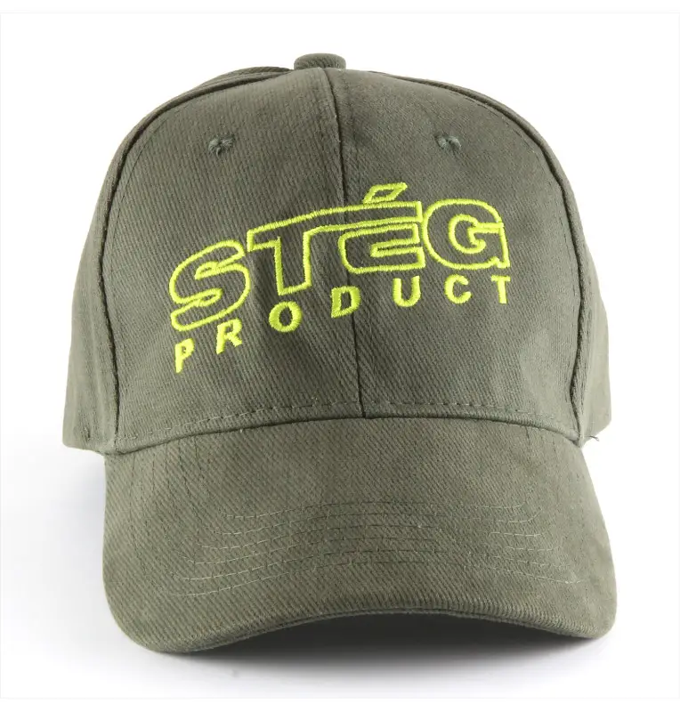 Steg Baseball Kappe Grün Team Cap Method Feeder-Bekleidung-JJ-Fishing