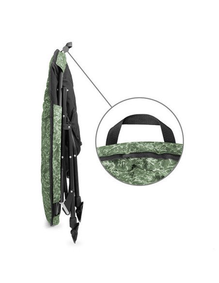 Delphin YOGEEN TeleLUX Stuhl Angelstuhl Rund Carpchair-Outdoor-JJ-Fishing