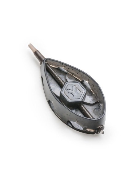 Mivardi QMR Flat L 40g Method Feeder Futterkorb Long Distance-Endtackle-JJ-Fishing