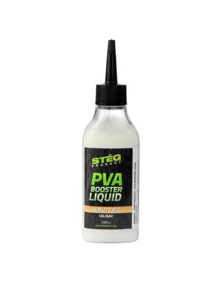 Steg PVA Booster Liquid N-Butyric Acid 150ml PVA Friendly Method Feeder Turbo-Köder-JJ-Fishing