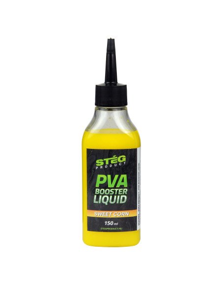 Steg PVA Booster Liquid Sweet Corn 150ml PVA Friendly Method Feeder Turbo-Köder-JJ-Fishing