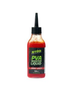 Steg PVA Booster Liquid Sweet Spicy 150ml PVA Friendly Method Feeder Turbo-Köder-JJ-Fishing