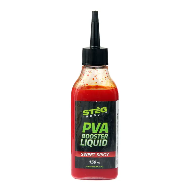 Steg PVA Booster Liquid Sweet Spicy 150ml PVA Friendly Method Feeder Turbo-Köder-JJ-Fishing