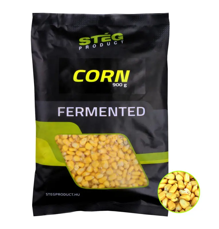 Steg Fermented Corn 900g Fermentierter Mais Extra Intensiev Fischmagnet-Köder-JJ-Fishing