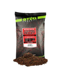 Steg Feeding Pellet Erdbeere 2mm 800g Method Feeder Bait Wettkampf Futter-Köder-JJ-Fishing