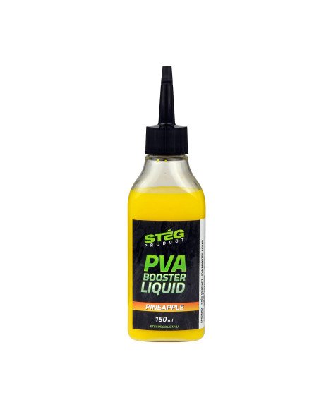 Steg PVA Booster Liquid Pineapple 150ml PVA Friendly Method Feeder Turbo-Köder-JJ-Fishing