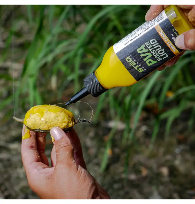 Steg PVA Booster Liquid Pineapple 150ml PVA Friendly Method Feeder Turbo-Köder-JJ-Fishing