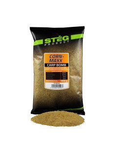 Steg Carp Bomb Cornmaxx 1Kg Premium Groundbait Method Feeder-Köder-JJ-Fishing