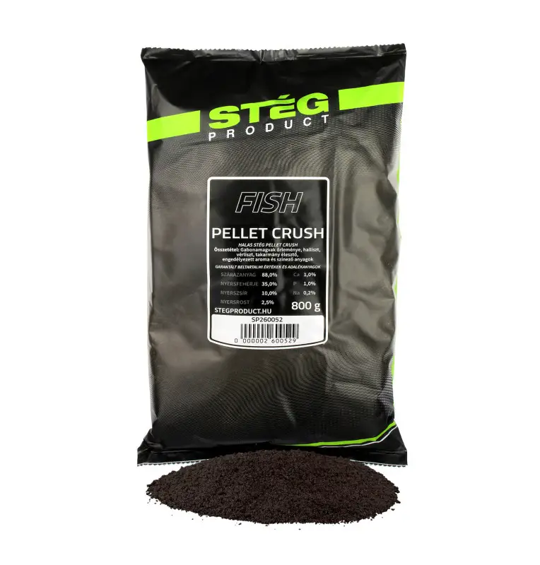 Steg Pellet Crush Fish 800g High Protein Method Feeder Bait-Bait-JJ-Fishing