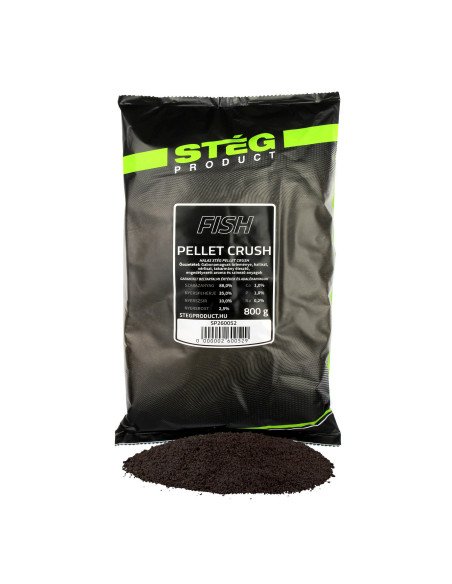 Steg Pellet Crush Fish 800g High Protein Method Feeder Bait-Köder-JJ-Fishing
