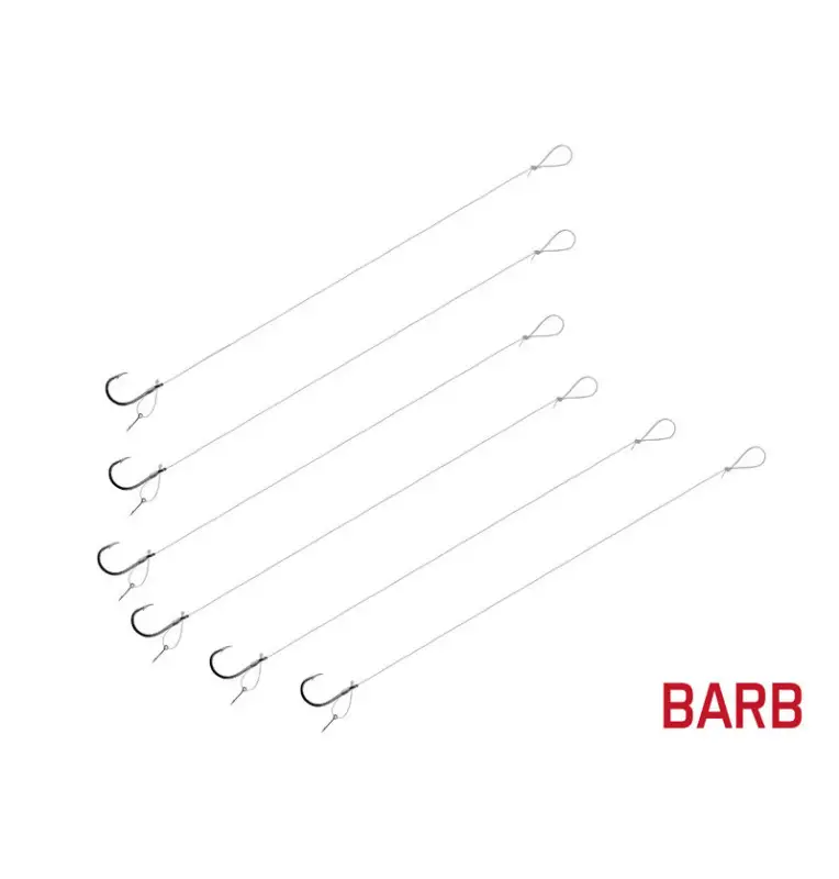 Delphin FLR D-Rig Sting 7mm Größe 8 8cm 0,22mm BARB Method Feeder Vorfächer-Endtackle-JJ-Fishing