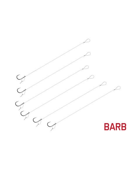 Delphin FLR D-Rig Sting 7mm Größe 8 8cm 0,22mm BARB Method Feeder Vorfächer-Endtackle-JJ-Fishing