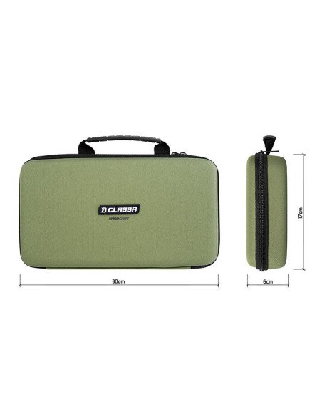 Delphin CLASSA HardCASE Zubehörtasche Bissanzeiger Tasche Angeltasche-Taschen-JJ-Fishing
