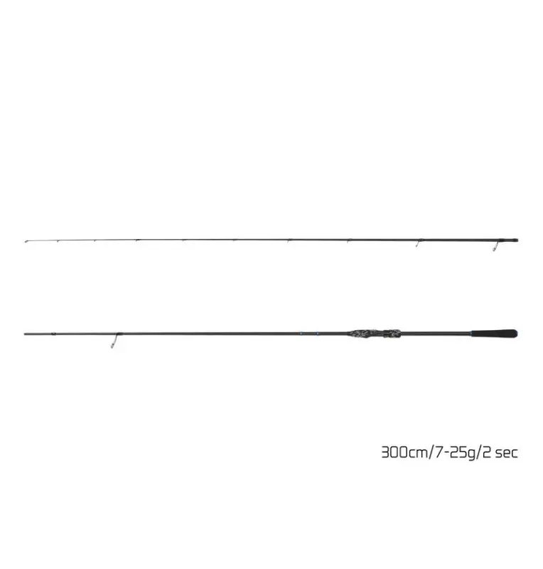 Delphin EXTAZA 24T 300cm 7-25g Spinn Angelrute Spinnrute Predator Rod-Ruten-JJ-Fishing