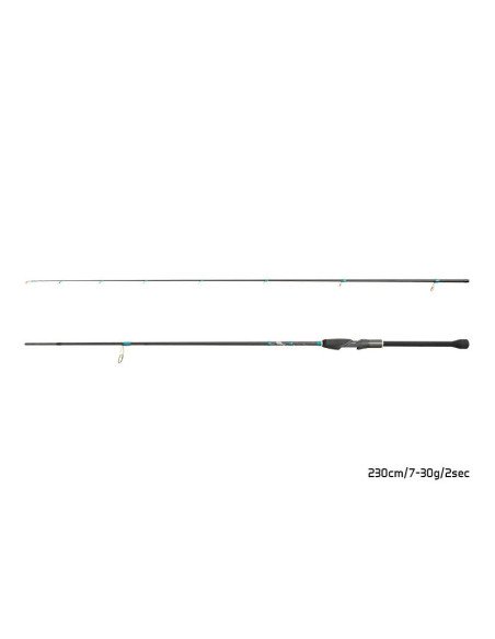 Delphin ZANDERA NX 230cm 7-30g Profi Zander Spinn Angelrute Spinnrute Predator Rod-Ruten-JJ-Fishing