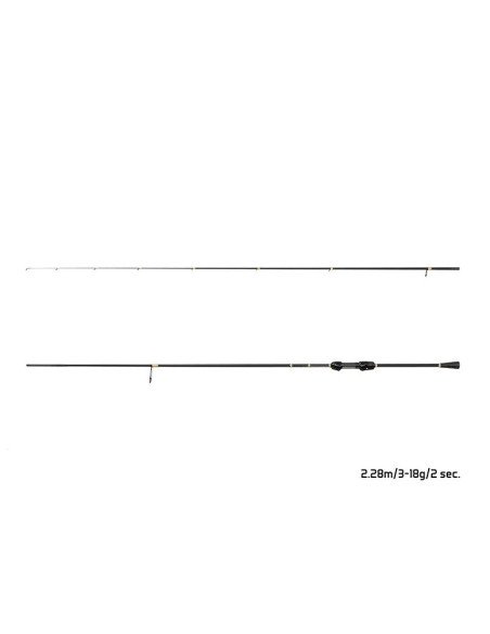 Delphin ContaX IT 30T 228cm 3-18g Profi Zander Spinn Angelrute Spinnrute Predator Rod-Ruten-JJ-Fishing