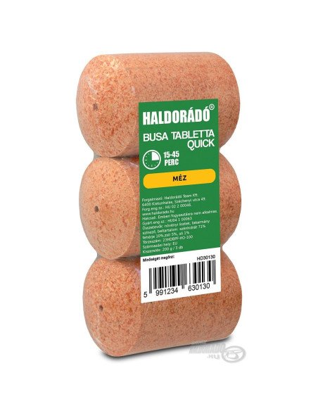 Haldorado Quick Busa Tabletten Honig Futtertabletten Extra Smoke Tolstolop Silberkarpfen Köder-Köder-JJ-Fishing